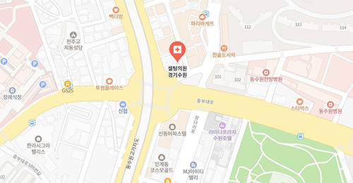 셀팅 약도